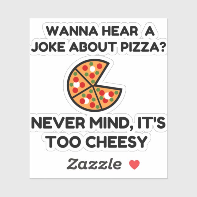 Sticker Pizza Joke (Feuille)