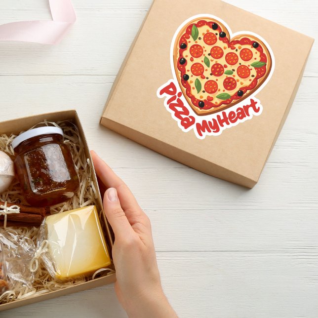 Sticker Pizza Mon Coeur (Créateur téléchargé)