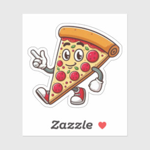 Sticker Pizza Slice