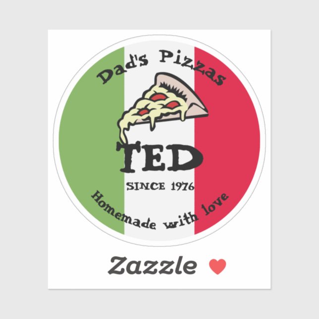 Sticker Pizzas de papa (Feuille)