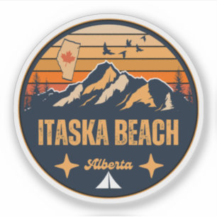 Sticker Plage Itaska, Alberta