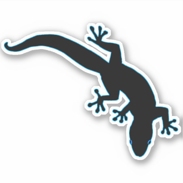 Sticker Plan bleu GECKO (Devant)