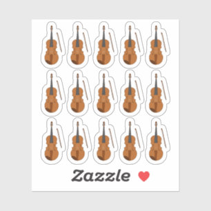 Sticker Plan de leçons de violon Musique Enseignant Planif