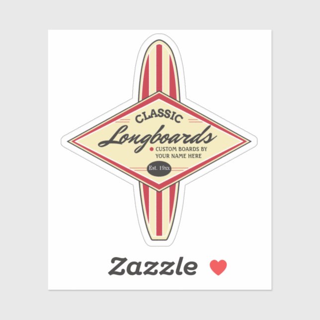 Sticker Planche à voile personnalisées (Feuille)