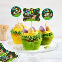 Planche d'autocollants de Pâques – Haricots Jelly 