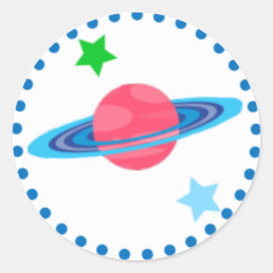 Sticker Planète et espace extra-atmosphérique