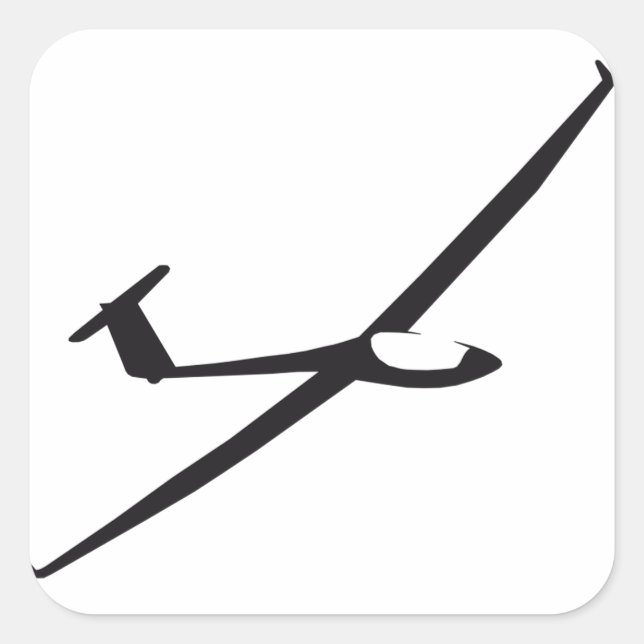 Sticker planeur inversé (Devant)