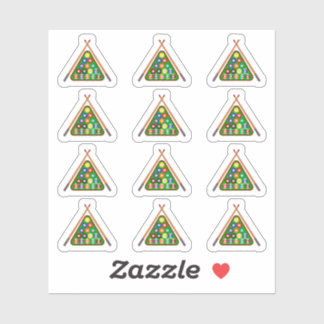 Sticker Planificateur Bujo de jeu de billard Entraînement 