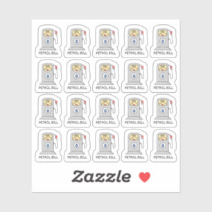 Sticker Planificateur de rappel de facture de pompe à esse