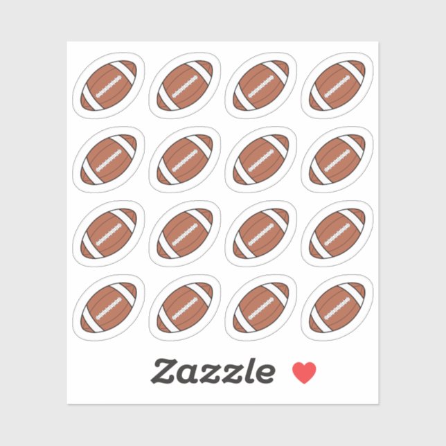 Sticker Planificateur de rappel de jour de match de ballon (Feuille)