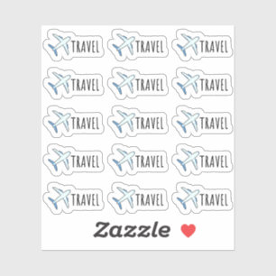 Sticker Planificateur fonctionnel de rappel de vol de voya
