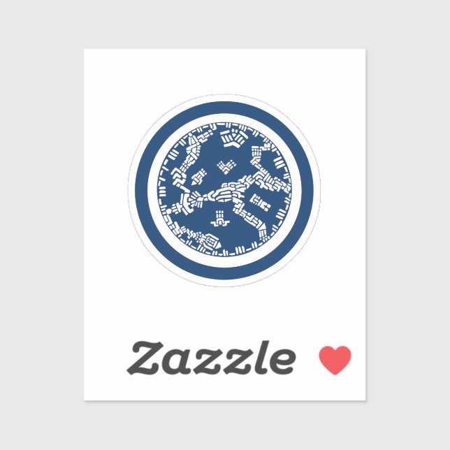 Sticker Planification urbaine (Feuille)