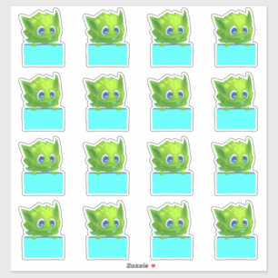 Sticker Planner Coloré Avec Cartoon Cute Animal