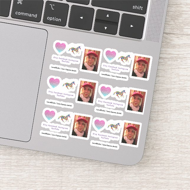 Sticker Planner Contact Cards for Planner Meetups (Detail)