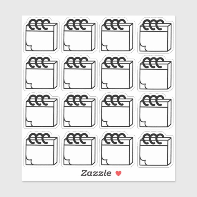 Sticker Planner Notes Multi-pack (Feuille)