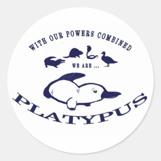Sticker Platypus