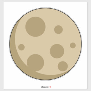 Sticker Pleine lune