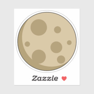 Sticker Pleine lune