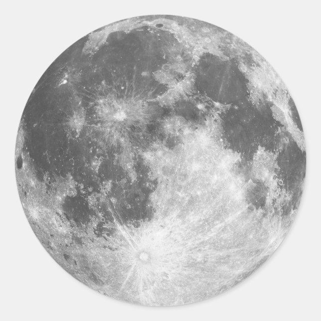 Sticker Pleine lune (Devant)