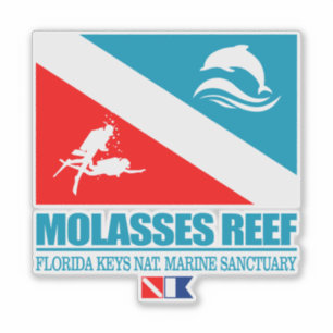 Sticker Plongée Molasses Reef (²)