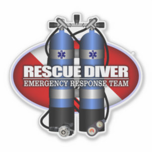 Sticker Plongeur de secours (ST)