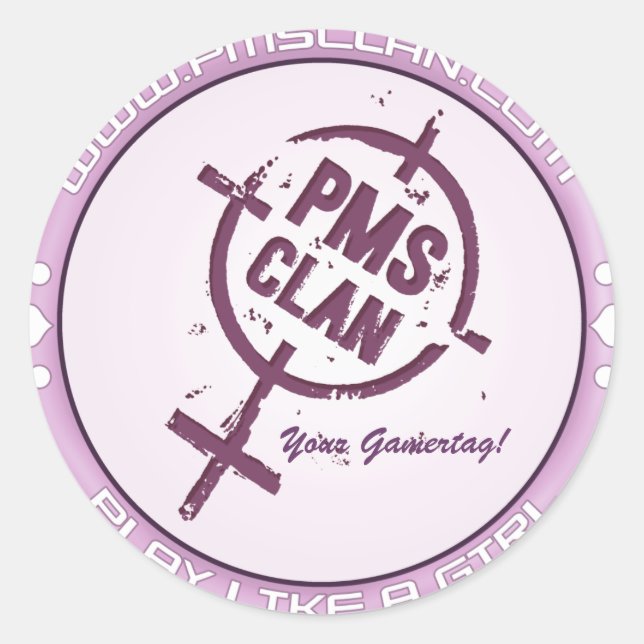 Sticker PMS - Logo Violet 2 (Devant)
