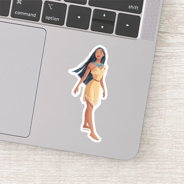Sticker Pocahontas Esprit du Vent (Détail)