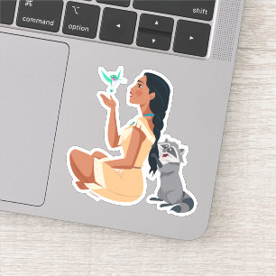 Sticker Pocahontas et Pals Amitié forestière