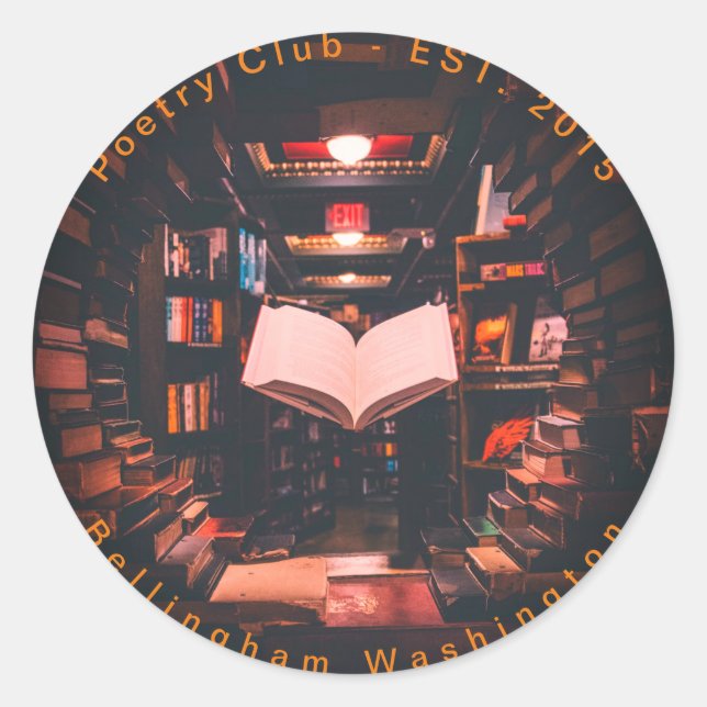 Sticker Poetry Club (Devant)