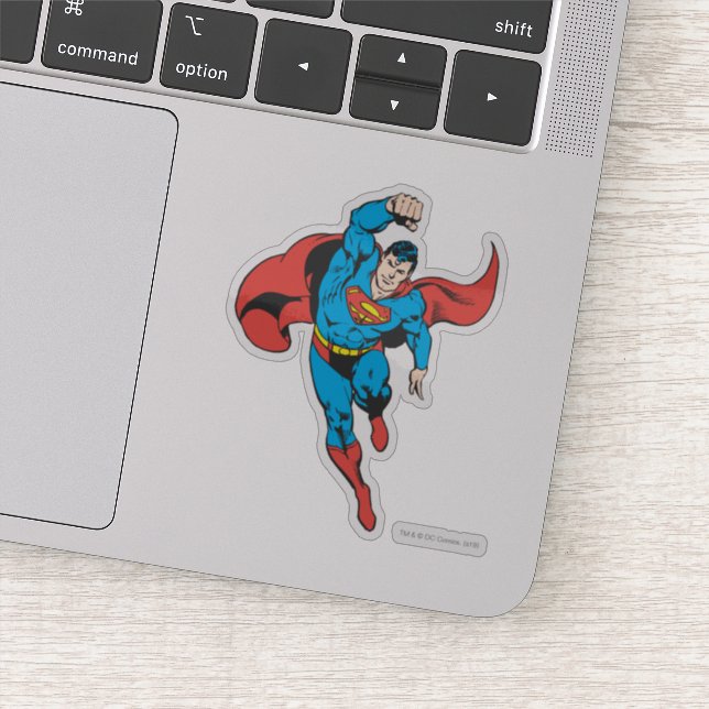 Sticker Poing gauche Superman levé (Détail)