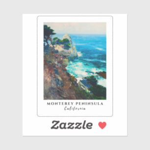 Sticker Point Lobos Monterey Peninsula Californie Mer