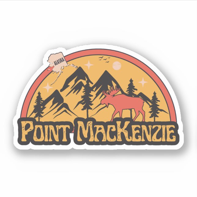Sticker Point MacKenzie, Alaska (Devant)