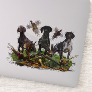 Sticker pointeur allemand