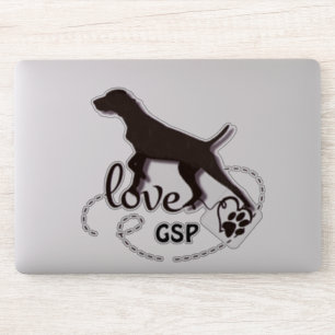 Sticker pointeur allemand