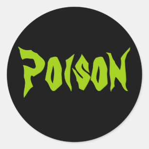 Sticker Poison Halloween