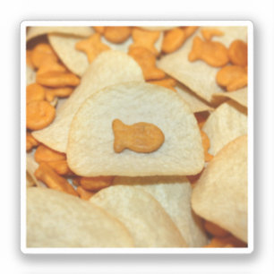 Sticker Poisson et frites