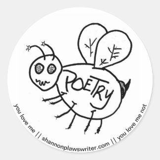 Sticker Pollinator Poésie