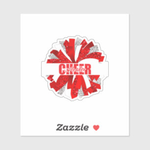 Sticker Pom-pom girl
