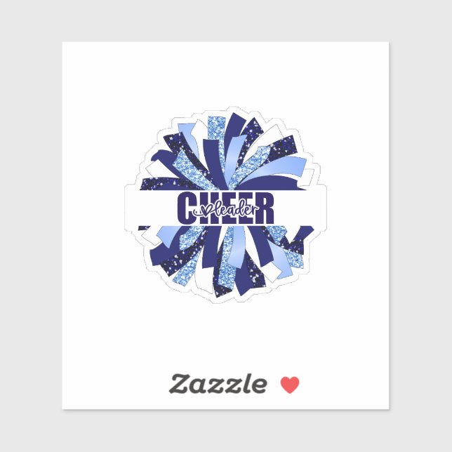 Sticker Pom-pom girl (Feuille)