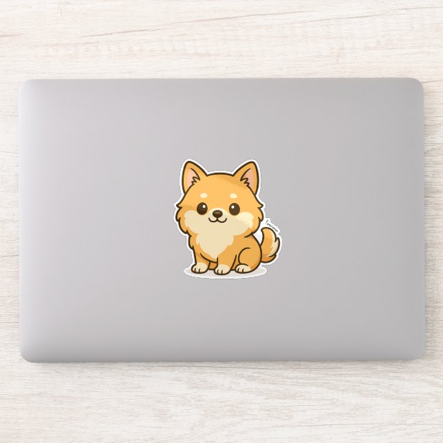 Sticker Pomeranian (Ordinateur)