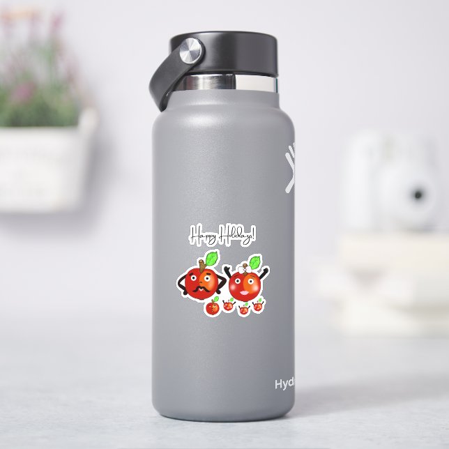 Sticker Pommes rouges (HydroFlask)