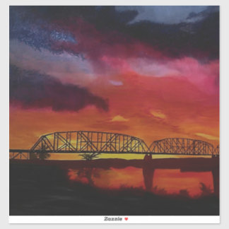 Sticker Pont du train Parker #1