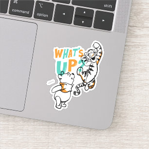 Sticker Pooh et Tigger What's Up ?