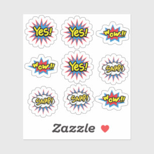 Sticker Pop Art tendance