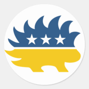Sticker Porcupine du Parti Libertarien