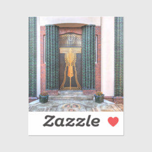 Sticker Porte Jugenstil