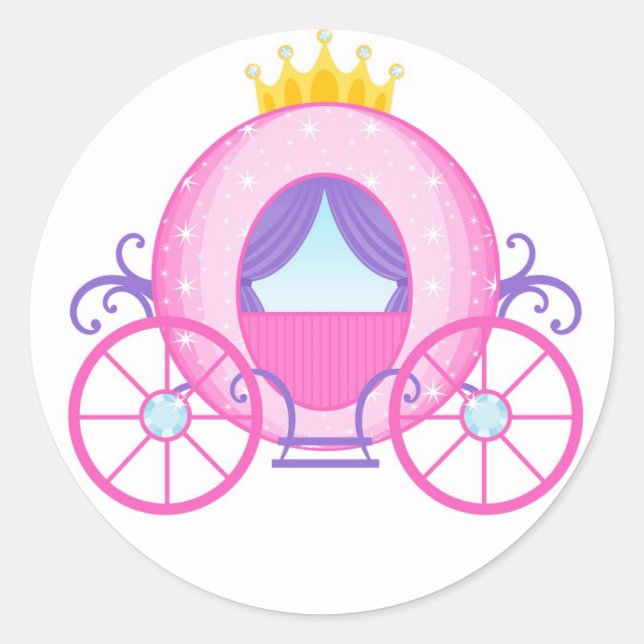 Sticker Porte Princesse Rose ! Grand cadeau de fil (Devant)