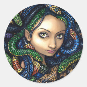 Sticker "Portrait de Medusa"