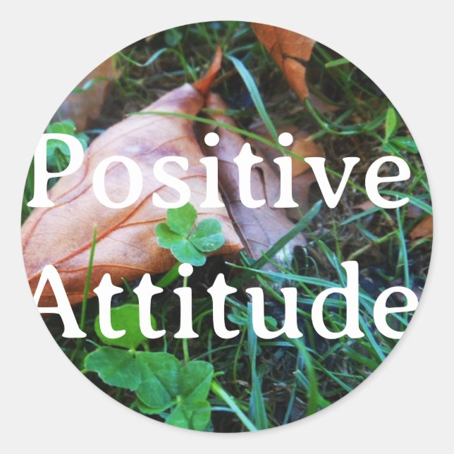 Sticker 'Positive Atttitude' (Front)