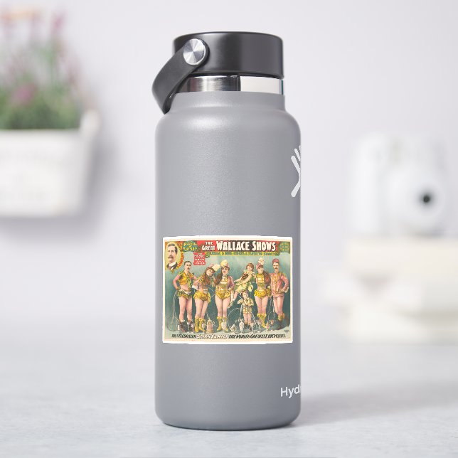 Sticker Poster Publicité La Grande Wallace Montre Cirque (HydroFlask)